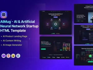 ai-artificial-neural-network-startup-template