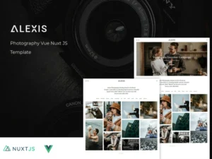 alexis-photography-vue-nuxt-js-template