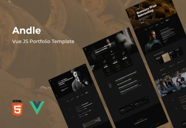 andle-vue-portfolio-template