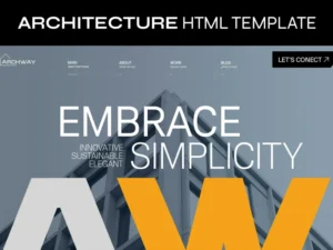 archway-architecture-html-template