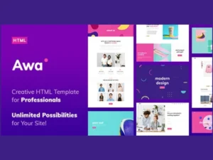 awa-portfolio-html-template