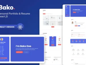 bako-personal-portfolio-resume-react-template