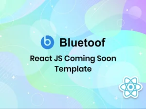 bluetoof-react-js-coming-soon-template