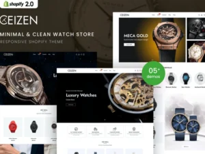 ceizen-minimal-clean-watch-store-shopify-theme