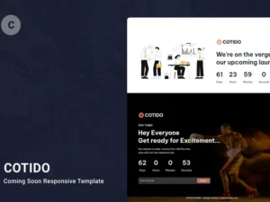 cotido-tailwind-css-coming-soon-html-template