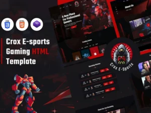 crox-esports-gaming-html-template