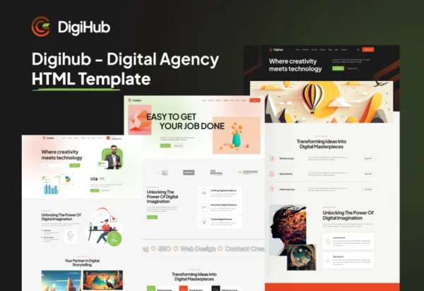 digihub-digital-agency-html-template