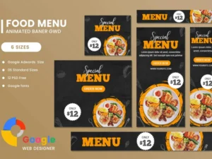 food-menu-google-adwords-html5-banner-ads-gwd