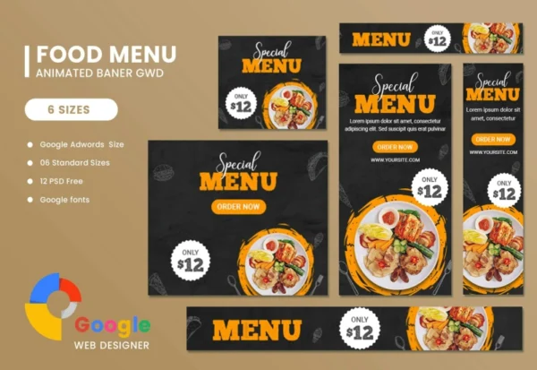 food-menu-google-adwords-html5-banner-ads-gwd