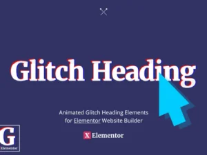 glitch-heading-for-elementor