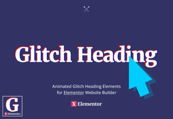 glitch-heading-for-elementor
