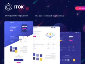 itok-ico-and-cryptocurrency-wordpress-theme