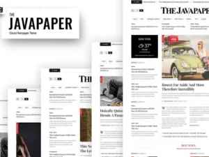 javapaper-classic-newspaper-theme