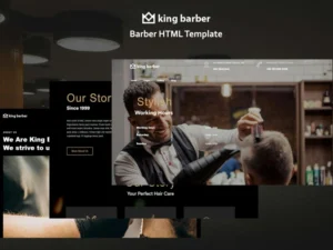 king-barber-barber-shop-template