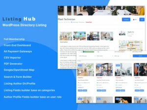 listinghub-wordpress-business-directory-listing