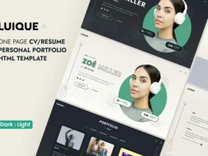 luique-personal-portfolio-template