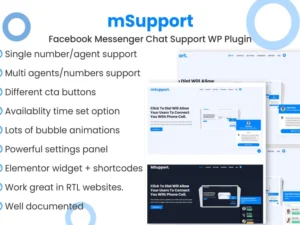 messenger-chat-support-wordpress-plugin