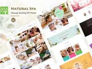 natural-spa-massage-booking-wordpress-theme