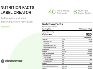 nutrition-facts-label-creator-elementor-addon