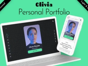 personal-portfolio-html-template-olivia