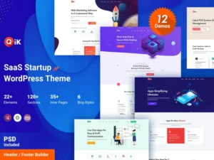 qik-saas-startup-wordpress-theme