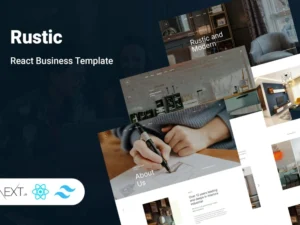 rustic-react-business-template