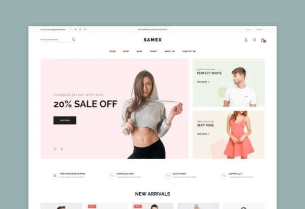 samex-clean-minimal-shop-woocommerce-wordpress