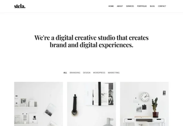 stela-minimal-portfolio-html-template