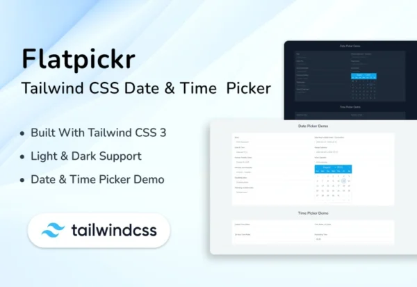 tailwind-css-date-time-picker-flatpickr-3