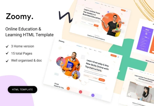 zoomy-education-html-template